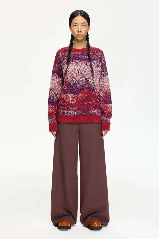 Женский вязаный свитер KNİTWEAR 001