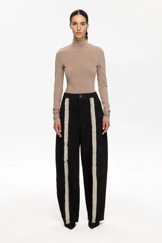 Женские БРЮКИ LEATHER PANT 002