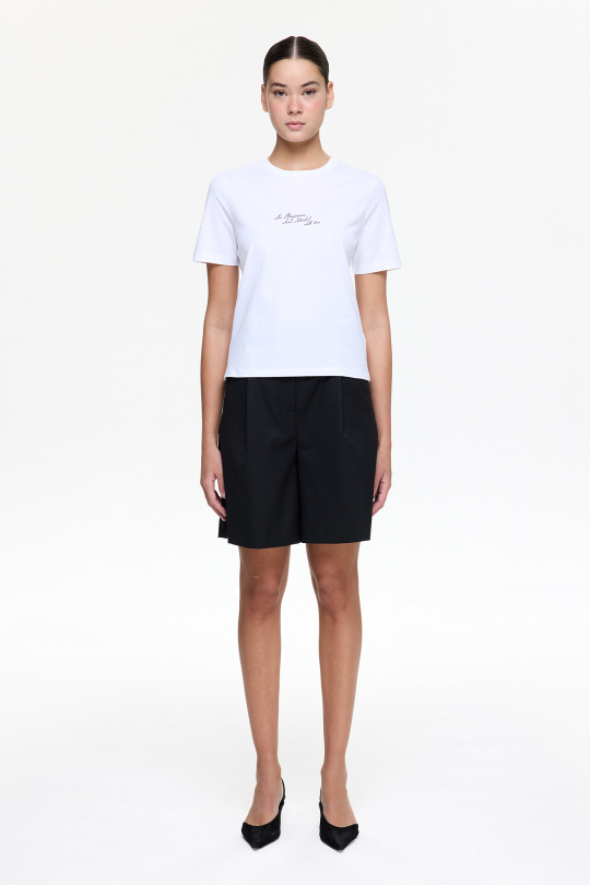 Женская футболка из хлопка